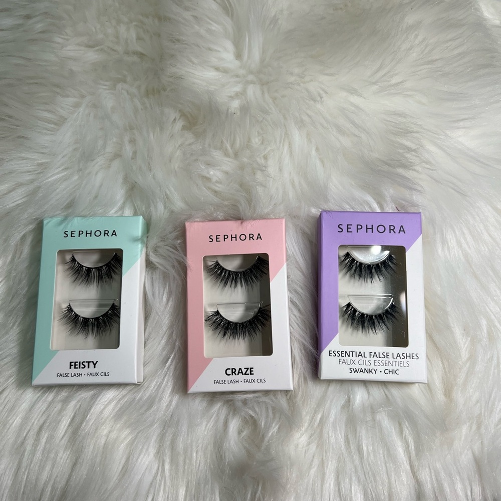Sephora Lash Trio - Aqua, Blush, Lavender